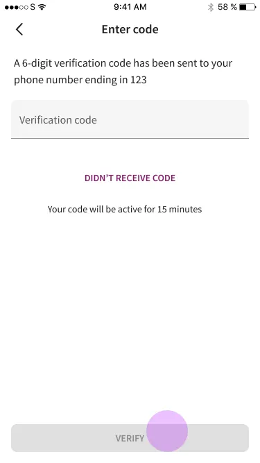 Archived Skrill mobile application-flow screen 23