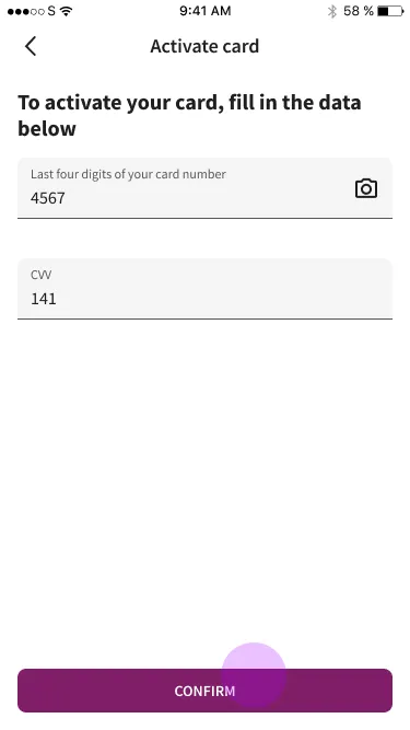 Archived Skrill mobile application-flow screen 26