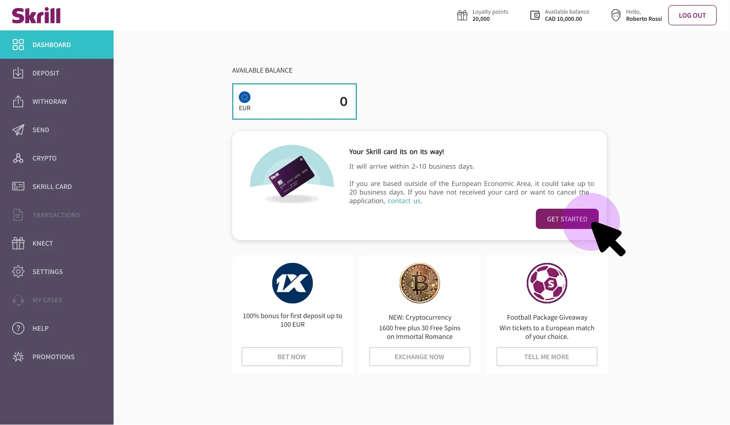 Archived Skrill desktop campaign and card-flow screen 04